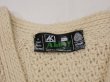 画像3: 70s Abbey KNITWEAR ARAN FISHERMAN CARDIGAN MADE IN CLARENBRIDGE EIRE （IRELAND) (3)