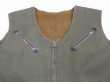 画像5: KOREA WAR 50s US ARMY CIVILIAN PERSONAL ODER TAILOR MADE TANKER VEST (5)