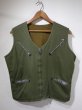 画像2: KOREA WAR 50s US ARMY CIVILIAN PERSONAL ODER TAILOR MADE TANKER VEST (2)