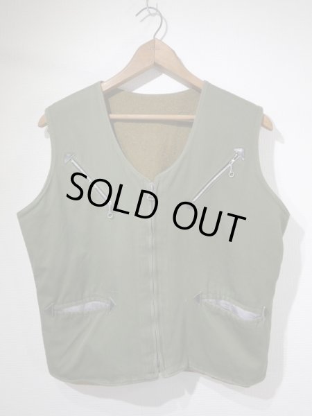 画像2: KOREA WAR 50s US ARMY CIVILIAN PERSONAL ODER TAILOR MADE TANKER VEST (2)