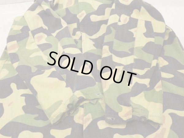 画像8: 60s '61 CZECHOSLOVAKIA ARMY SARAMANDER CAMO OVER COAT  (8)
