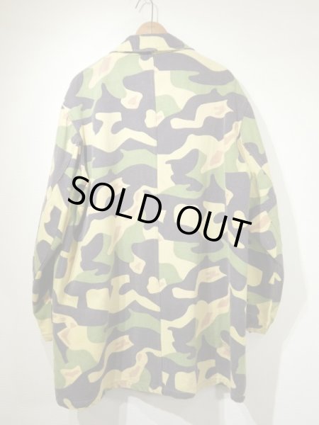 画像2: 60s '61 CZECHOSLOVAKIA ARMY SARAMANDER CAMO OVER COAT  (2)