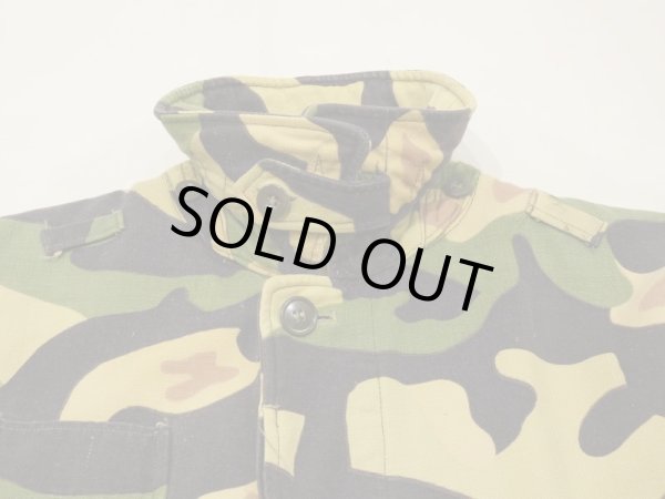 画像4: 60s '61 CZECHOSLOVAKIA ARMY SARAMANDER CAMO OVER COAT  (4)