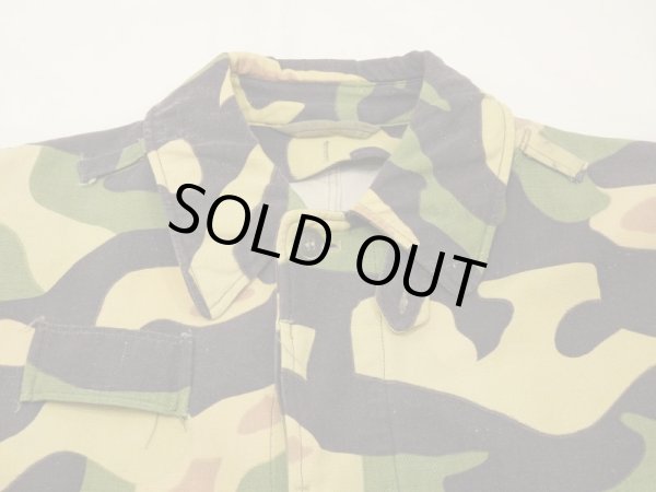 画像3: 60s '61 CZECHOSLOVAKIA ARMY SARAMANDER CAMO OVER COAT  (3)