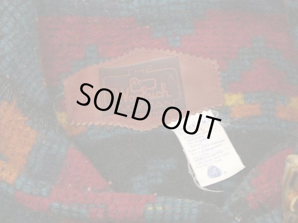 画像3: 80s Woolrich NATIVE BLANKET HOODED COAT with TOGGLE BUTTON (3)