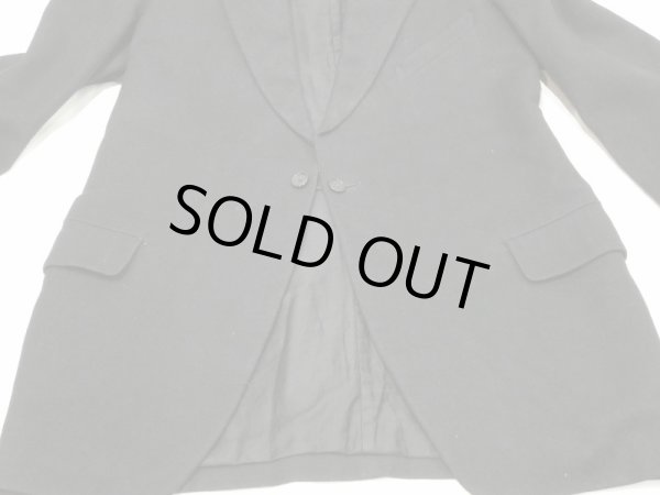 画像5: 〜 30s UNKNOWN PEAKED LAPEL BESPOKE WOOL TAILORED JACKET (5)