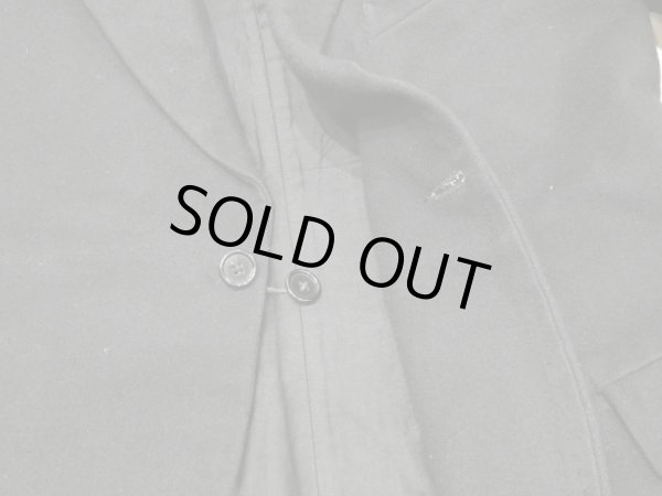 画像6: 〜 30s UNKNOWN PEAKED LAPEL BESPOKE WOOL TAILORED JACKET (6)