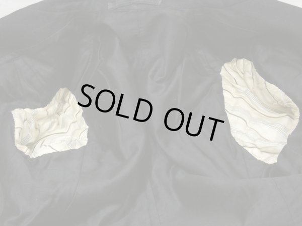 画像9: 〜 30s UNKNOWN PEAKED LAPEL BESPOKE WOOL TAILORED JACKET (9)