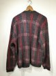 画像2: 60s 70s Kingsway SIMPSONS SEARS PLAID MOHAIR CARDIGAN (2)