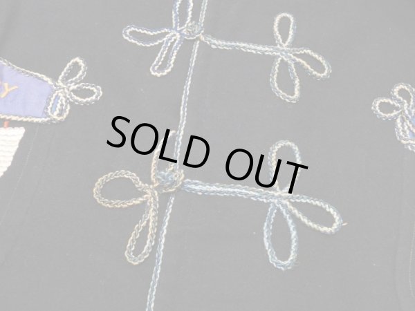 画像6: 〜 40s US NAVY USN or USMC HAND EMBROIDERED SOUVENIR GOWN COAT SUKA GOWN (6)