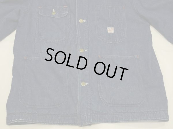 画像4: 50s 60s BIG BUCK ELY&WALKER DENIM CHORE JACKET COVERALL with BLANKET (4)