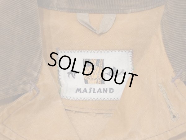 画像3: 〜 50s MASLAND HUNTING JACKET (3)