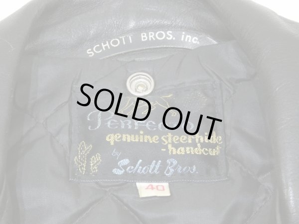画像3: 60s SCHOTT PERFECTO CACTUS TAG ONE STAR DOUBLE (W) RIDERS JACKET (3)