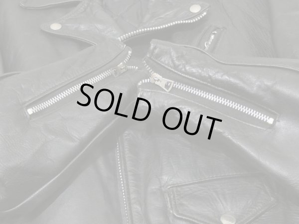 画像10: 60s SCHOTT PERFECTO CACTUS TAG ONE STAR DOUBLE (W) RIDERS JACKET (10)