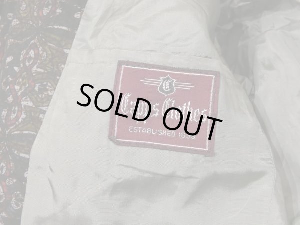 画像11: 60s Capps Clothes BATIK PATTERN TAILORED JACKET (11)