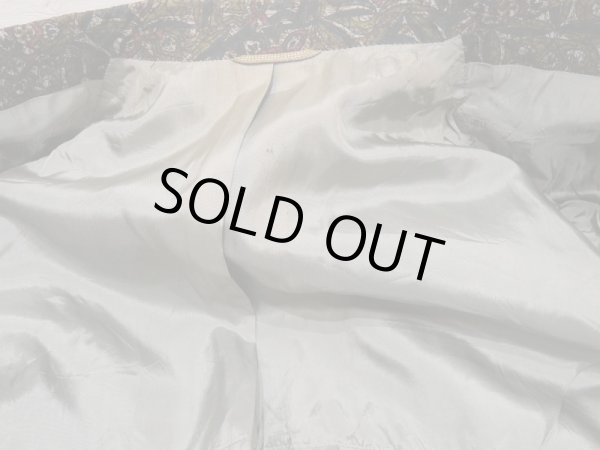 画像8: 60s Capps Clothes BATIK PATTERN TAILORED JACKET (8)