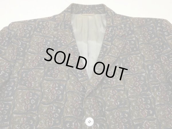 画像3: 60s Capps Clothes BATIK PATTERN TAILORED JACKET (3)