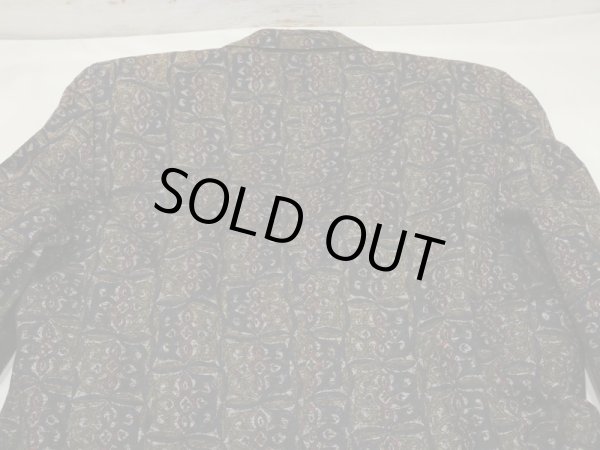 画像14: 60s Capps Clothes BATIK PATTERN TAILORED JACKET (14)