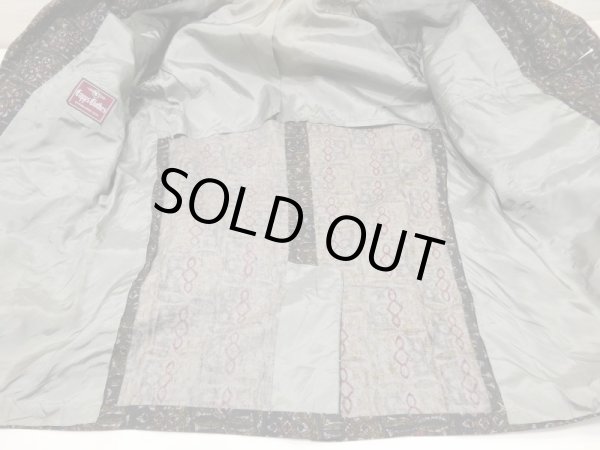 画像7: 60s Capps Clothes BATIK PATTERN TAILORED JACKET (7)