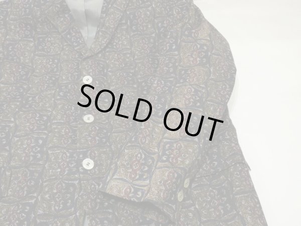 画像6: 60s Capps Clothes BATIK PATTERN TAILORED JACKET (6)