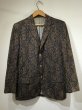 画像1: 60s Capps Clothes BATIK PATTERN TAILORED JACKET (1)