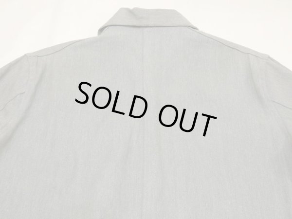 画像14: 40s Carter's Watch the Wear GRAY GREEN COVERT SHOP ENGINEER COAT with PAPER TAG DEAD STOCK (14)