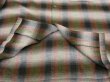 画像7: 60s ARROW CHEVELLA OMBRE SHADOW CHECK RAYON OPEN COLLAR BOX SHIRT XL (7)