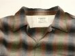 画像4: 60s ARROW CHEVELLA OMBRE SHADOW CHECK RAYON OPEN COLLAR BOX SHIRT XL (4)