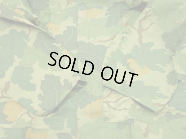 画像7: 60s KAMO MITCHELL PATTERN LEAF CAMO REVERSIBLE JACKET DEAD STOCK with PACKAGE (7)