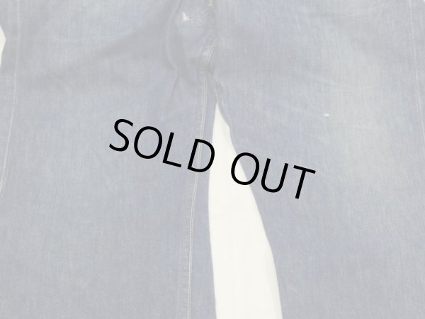 画像10: 40s MONTGOMERY WARD 101 5 POCKET DENIM PANTS with CROTCH RIVET (10)