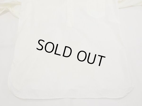 画像9: 10s 20s 1920s Veribest UNUSUAL COLLAR PULLOVER COTTON DRESS SHIRT with CHIN STRAP (9)