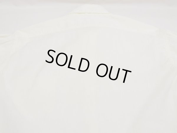 画像11: 10s 20s 1920s Veribest UNUSUAL COLLAR PULLOVER COTTON DRESS SHIRT with CHIN STRAP (11)