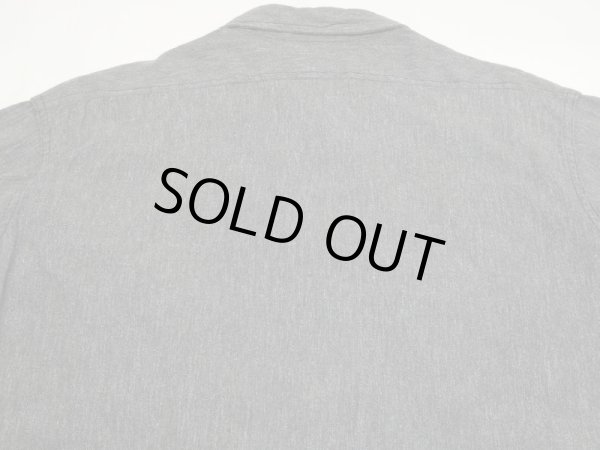 画像7: 50s 60s BIG MURPH SALT&PEPPER BLACK CHAMBRAY SHIRT (7)