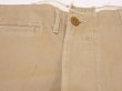 画像5: 50s US ARMY M-45 COTTON KHAKI CHINO TROUSERS PANTS 32×33 (5)