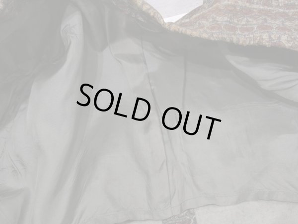 画像13: 60s Capps Clothes BATIK WARRIOR PATTERN TAILORED JACKET (13)