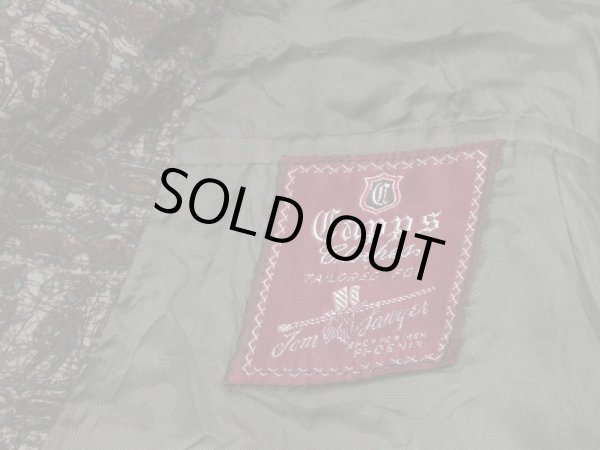 画像9: 60s Capps Clothes BATIK WARRIOR PATTERN TAILORED JACKET (9)