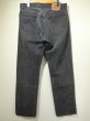 画像2: 80s Levi's 501 YARN DYED BLACK DENIM PANTS MADE IN USA (2)