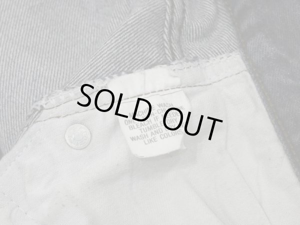 画像6: 80s Levi's 501 YARN DYED BLACK DENIM PANTS MADE IN USA (6)