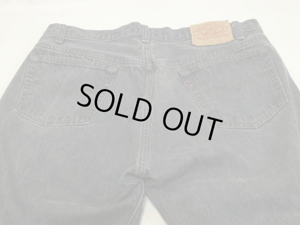 画像10: 80s Levi's 501 YARN DYED BLACK DENIM PANTS MADE IN USA (10)