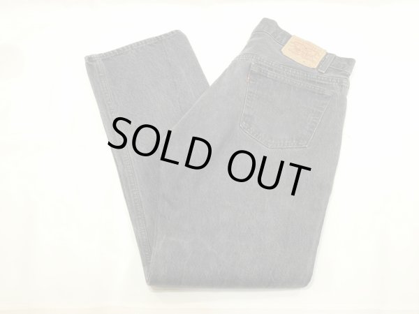 画像3: 80s Levi's 501 YARN DYED BLACK DENIM PANTS MADE IN USA (3)