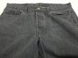 画像4: 80s Levi's 501 YARN DYED BLACK DENIM PANTS MADE IN USA (4)