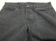 画像4: 80s Levi's 501 YARN DYED BLACK DENIM PANTS MADE IN USA (4)