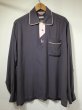 画像1: 50s Palm Springs by ELTON GRAY PINK PULLOVER RAYON BOX SHIRT (1)