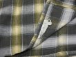 画像7: 60s 70s UNKNOWN EURO VINTAGE GRADATION CHECK PLAID COTTON FLANNEL BOX SHIRT (7)