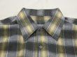 画像4: 60s 70s UNKNOWN EURO VINTAGE GRADATION CHECK PLAID COTTON FLANNEL BOX SHIRT (4)