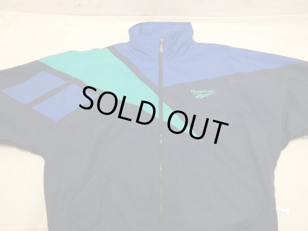 画像7: 90s Reebok ENTERPRISE FLOCKY PRINT NYLON JACKET WINDBREAKER  (7)