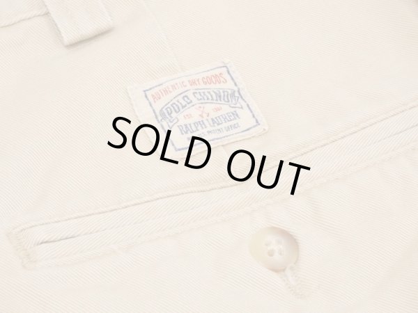 画像11: 90s Polo Ralph Lauren POLO CHINO CHINO TROUSERS PANTS MADE IN USA (11)