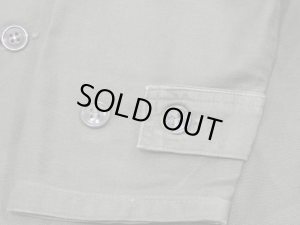 画像8: 60s ‘64 US ARMY COTTON SATEEN OG-107 UTILITY SHIRT 2nd TYPE  (8)