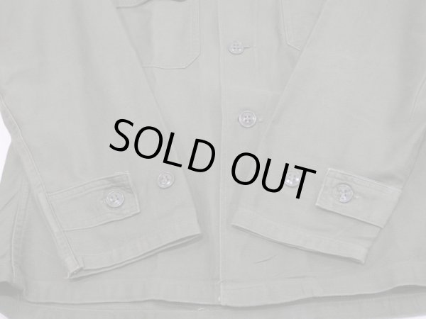 画像7: 60s ‘64 US ARMY COTTON SATEEN OG-107 UTILITY SHIRT 2nd TYPE  (7)