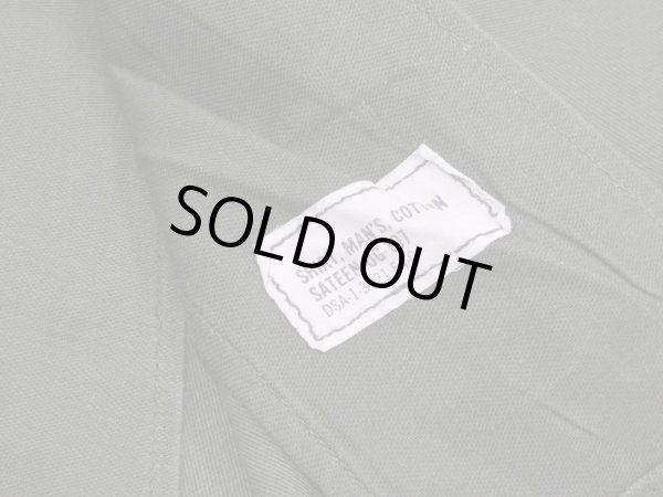 画像6: 60s ‘64 US ARMY COTTON SATEEN OG-107 UTILITY SHIRT 2nd TYPE  (6)